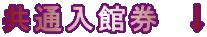 共通入館券　↓